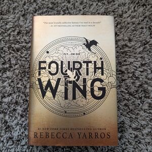 Fourth Wing Hardcover Book Recca Yarros